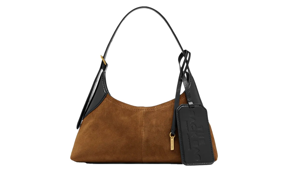 Small The Belted Suede Sack Bag Copper 2F6HSH033H01 860