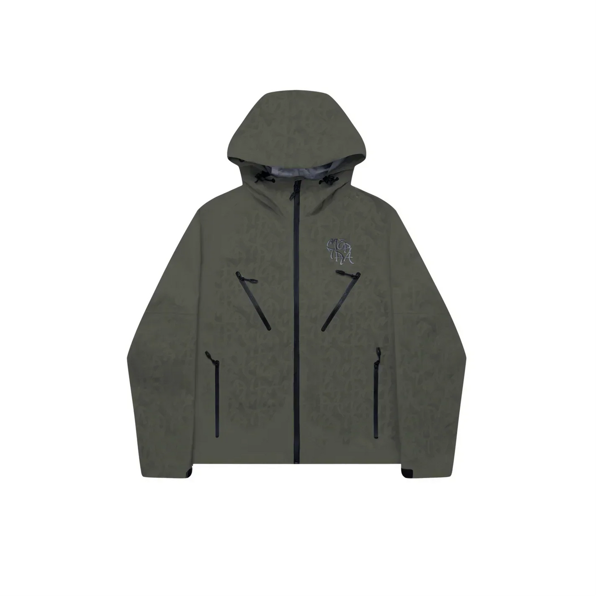 MERTRA Monogram Shell Jacket Green