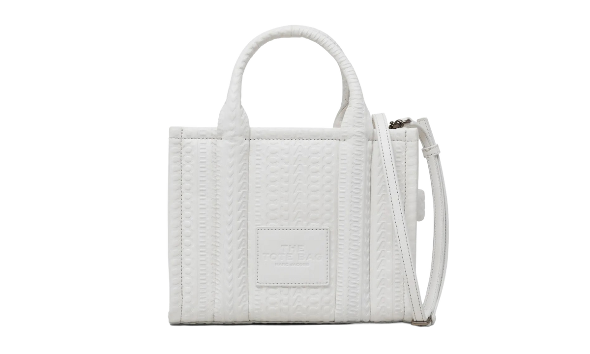 Dtm Monogram Leather Small Tote Bag WHITE 2R3HTT096H02-100