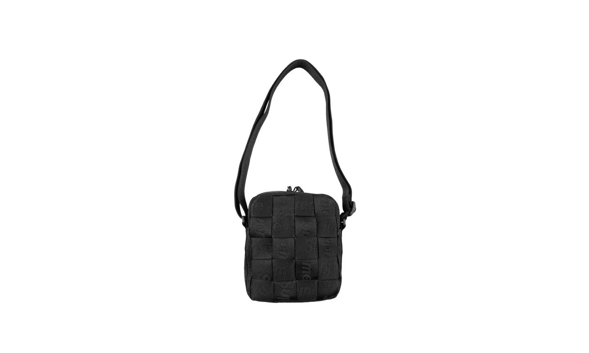 Woven Shoulder Bag SS23 - Black SU554