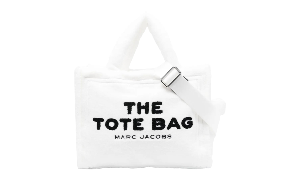 Terry Medium Tote Bag WHITE H059M06PF22-100