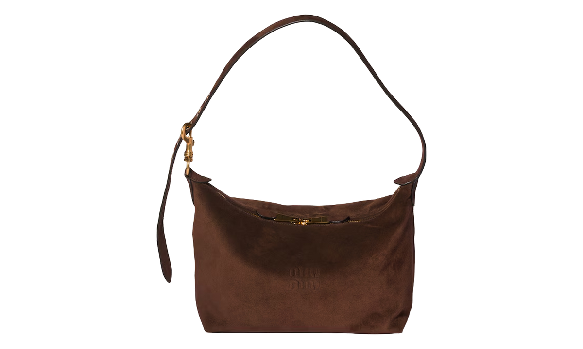 Spirit Suede Bag Dark Brown 5BC216 2CSS F0003