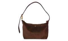Spirit Suede Bag Dark Brown 5BC216 2CSS F0003