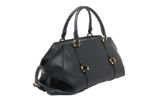 Maxi Leather Bag Black 8459011VDEB1000
