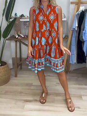 Anne | Elegant V-Neck Dress