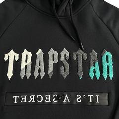 Trapstar Chenille Decoded 2.0 Hoodie Tracksuit Black/Teal