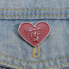 All Too Well enamel pin