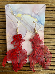 Koi Fish earrings