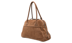 Vivant Suede Bag Cocoa Brown 5BB196 2CSS F0324