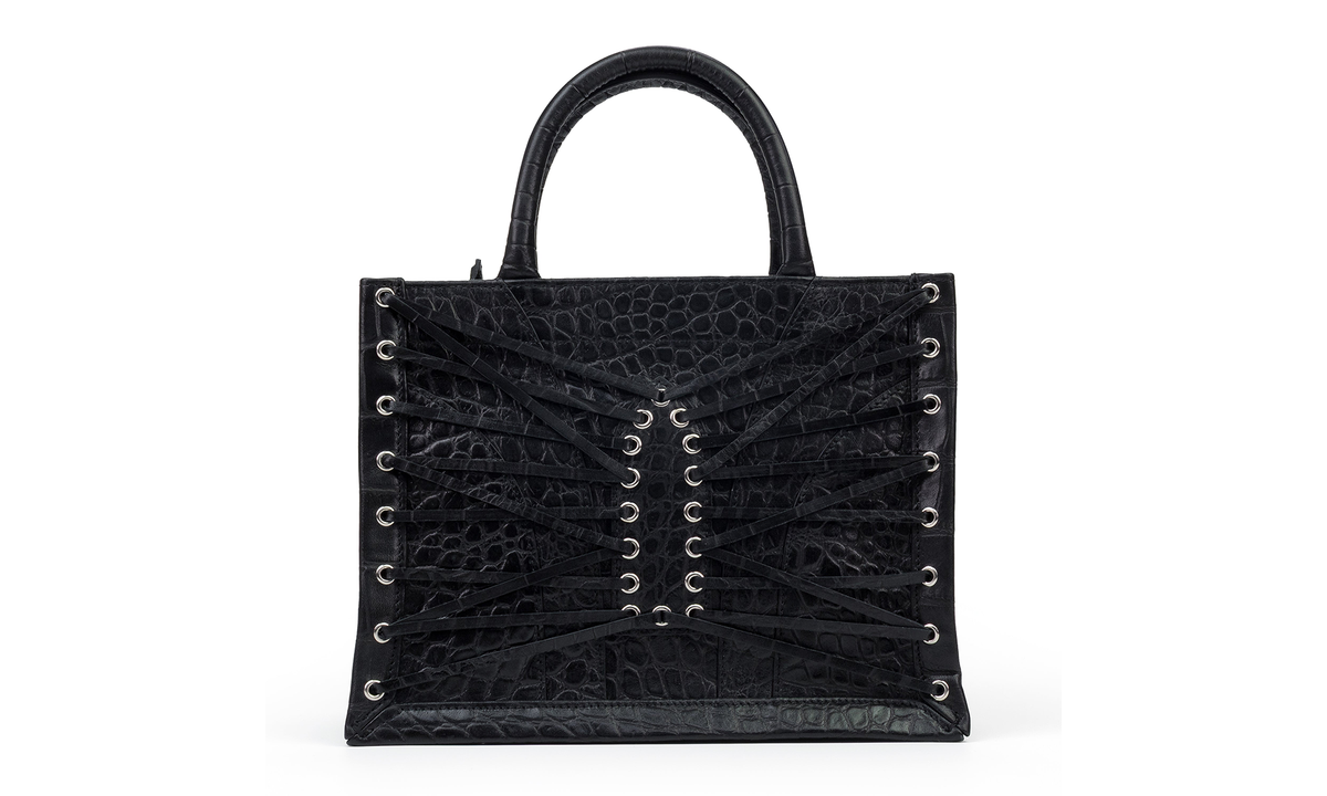 ARCH TOTE MINI MESSENGER BAG BLACK 3340350002SS24