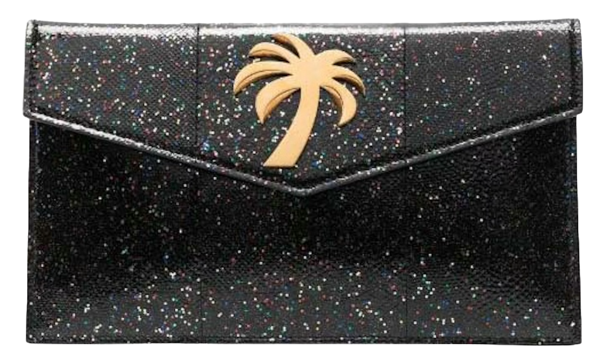 Palm Beach Night Out Clutch Bag Glitter PWNM002F22LEA0021076