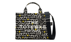 The Medium Tote Marc Is Joy Canvas Tote Bag 002 BLACK MULT 2F5HTT002H02-002