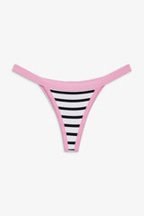 Cole Bikini Bottom - Vintage Stripe