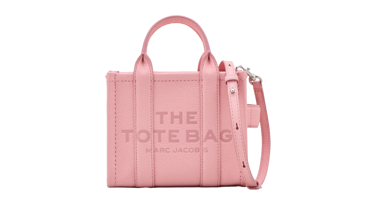 The Crossbody Leather Tote Bag Ribbon Pink H053L01RE22 669