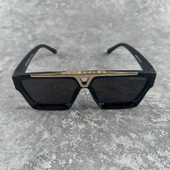Evidence Sunglasses Black And Gold