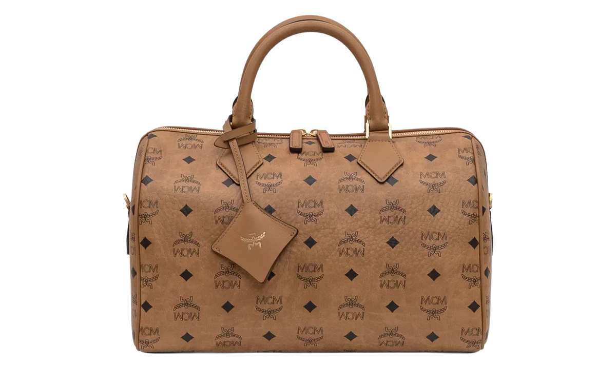 Ella VI Medium Boston Bag Cognac MWBGSEA01 COGNAC