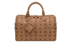 Ella VI Medium Boston Bag Cognac MWBGSEA01 COGNAC
