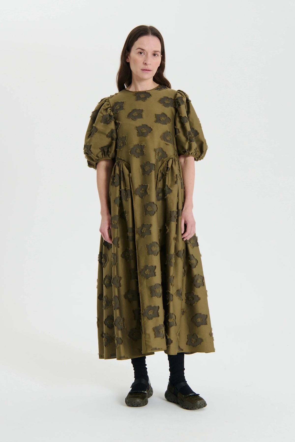 FINNEGAN | DRESS ARPINA FIL-COUP… OLIVE