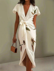 Amira - Elegant Wrap Dress