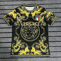 Adidas x Versace Italy Jersey Gold