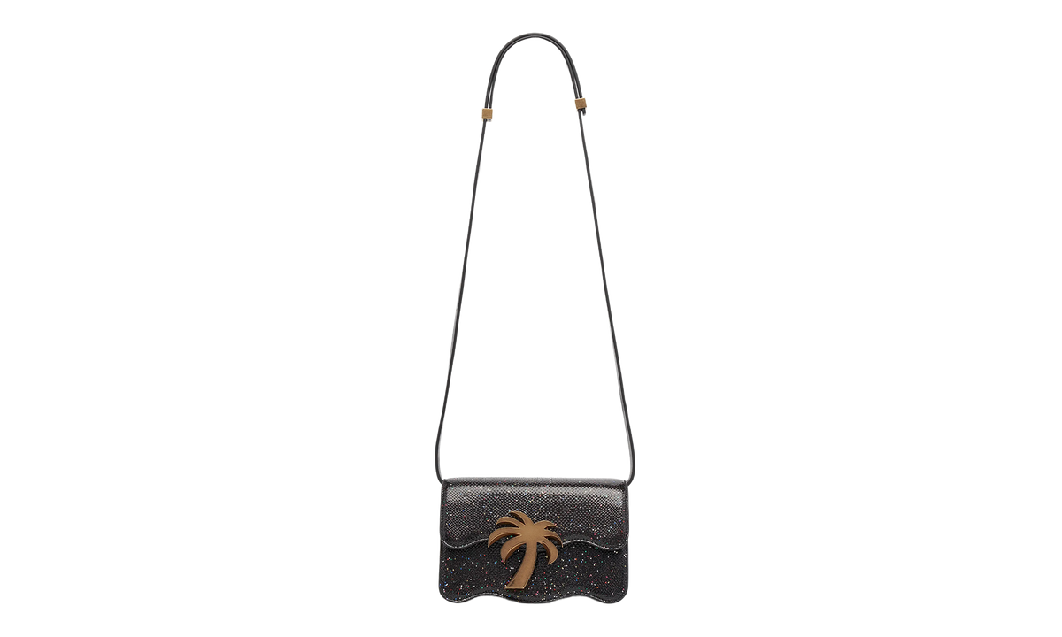 Palm Beach Night Out Leather Bag Glitter PWNQ011F22LEA0041076