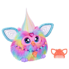 Furby Coral. 15 Fashion Accessories. Interactive Plush Toys for 6 Year Old Girls & Boys & Up. Voice Activated Animatronic