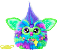 Furby Galaxy Edition. Glow in The Dark. 15 Fashion Accessories. Interactive Plush Toys for 6 Year Old Girls & Boys & Up. Voice Activated Animatronic (Amazon Exclusive)