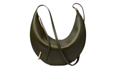 Pierced Crossbody Bag Dark Olive 186940 325