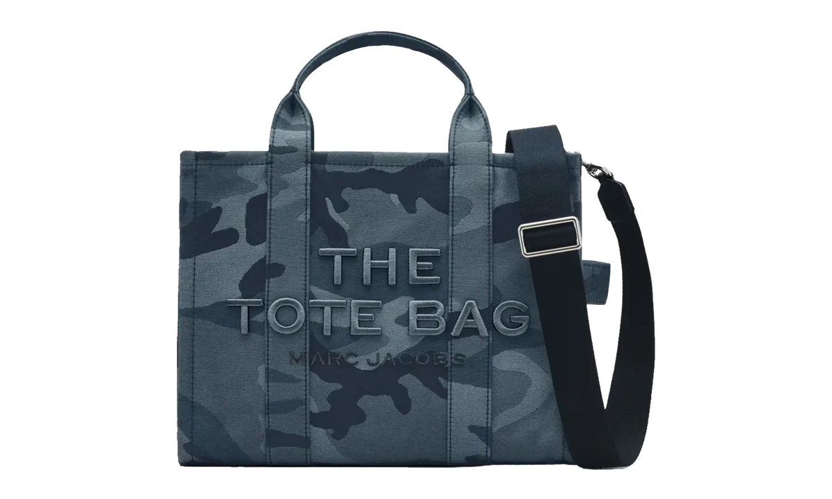 The Medium Camo Jacquard Tote Bag 401 BLUE MULTI 2S4HTT002H03-401