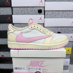 Jordan 1 Low OG SP x Travis Scott Shy Pink