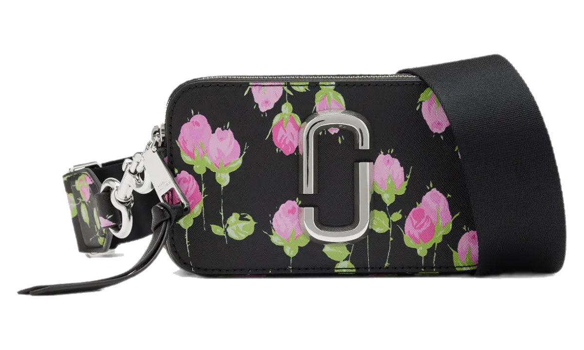 The Vintage Floral Snapshot Bag Black 2F6HCR012H01 002