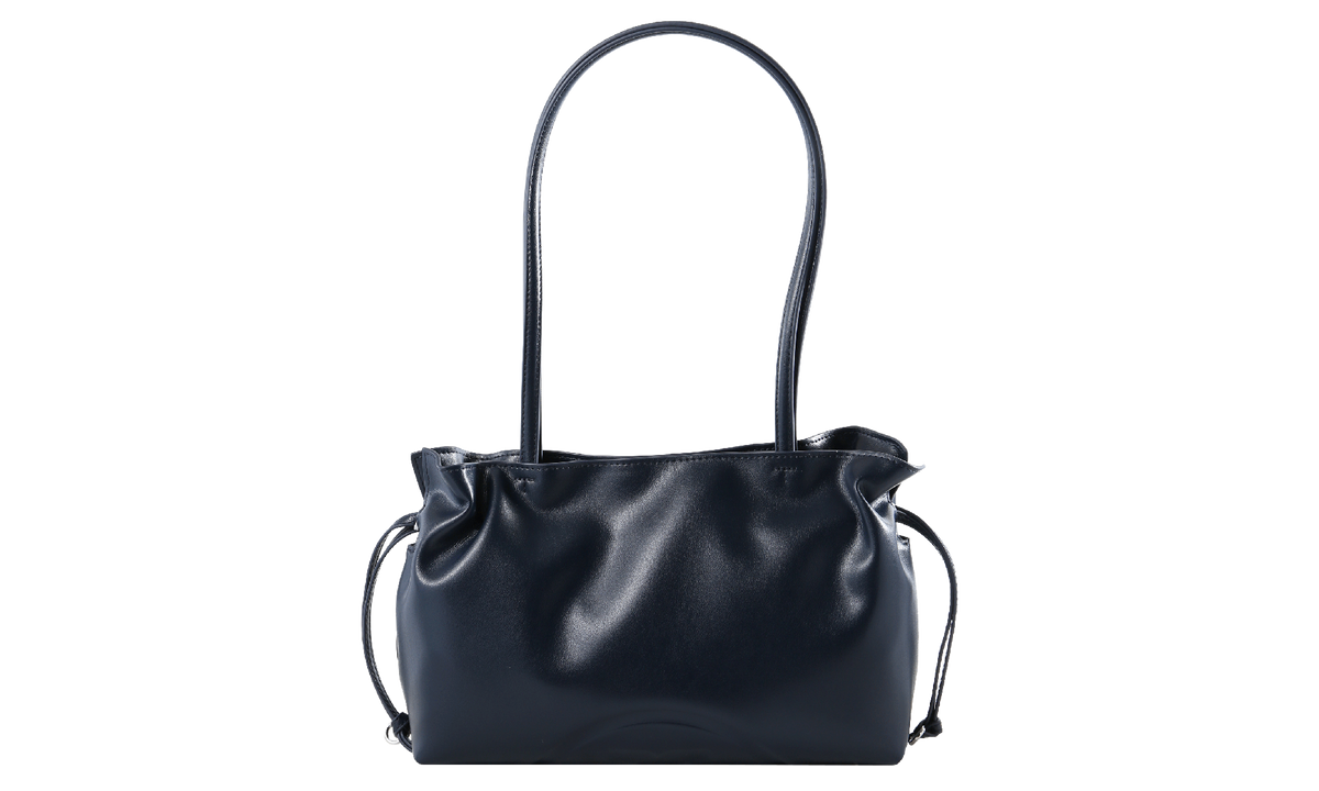 Small Ella Recycled Drawstring Tote Bag Soft Blue 178768 401