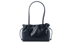 Small Ella Recycled Drawstring Tote Bag Soft Blue 178768 401
