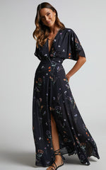 BREA | WRAP MAXI DRESS