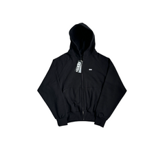 6PM Basic Zip Hoodie Black