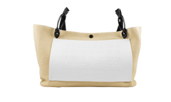Logo Patch Tote Bag Natural SB1WC0007P5391 H9678 278