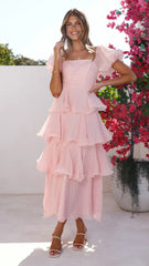Lanelle Maxi Dress - Pink