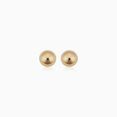 Ball™ | Gold Stud Earrings
