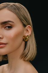 Pansy Earrings