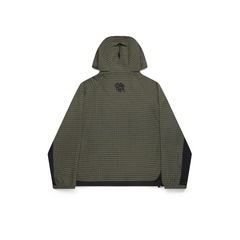 MERTRA Asymmetrical Plaid Softshell Green
