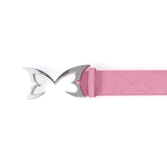 MERTRA Debossed Belt Pink