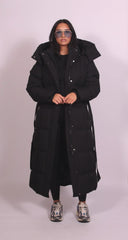 CARMEN | LONG BELTED PUFFER COAT