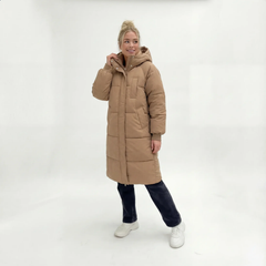 Belinda - Classic Hooded Long Puffer Jacket