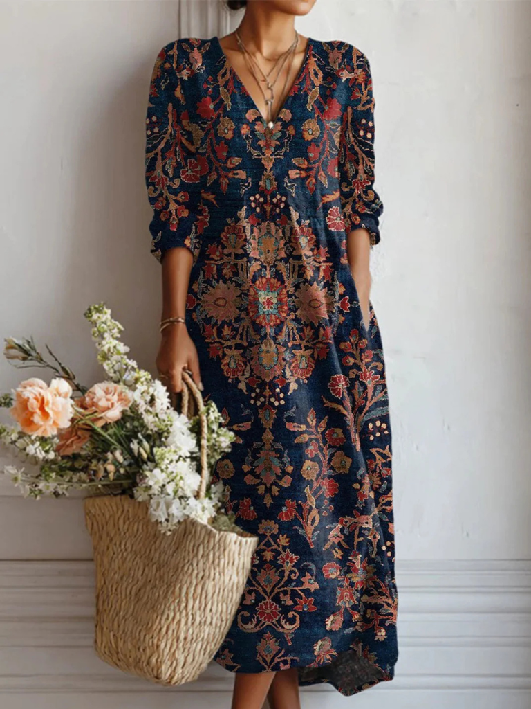 ALINA FLORAL TUNIC DRESS