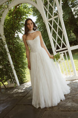 Soft Tulle Bridal Scarf