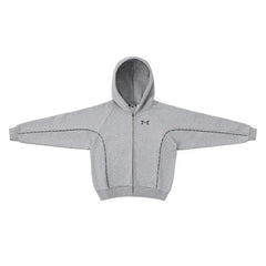MERTRA Piping Zip Hoodie Grey
