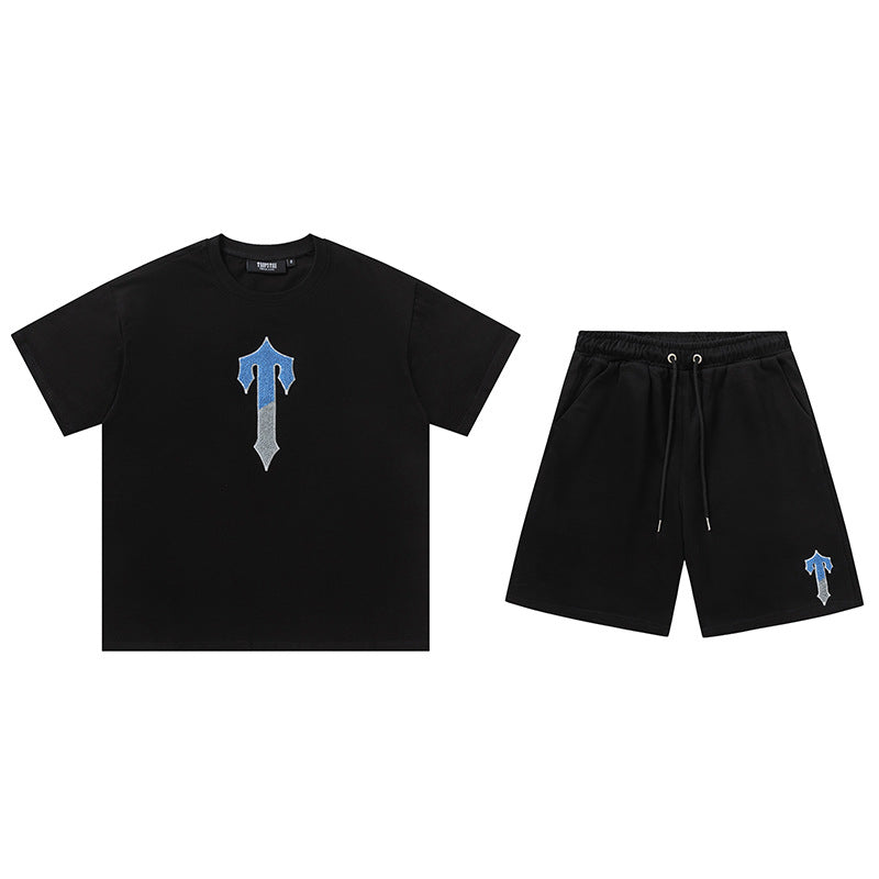 Trapstar T Short Set Black