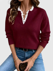AMELIA – COZY CHIC KNIT SWEATER