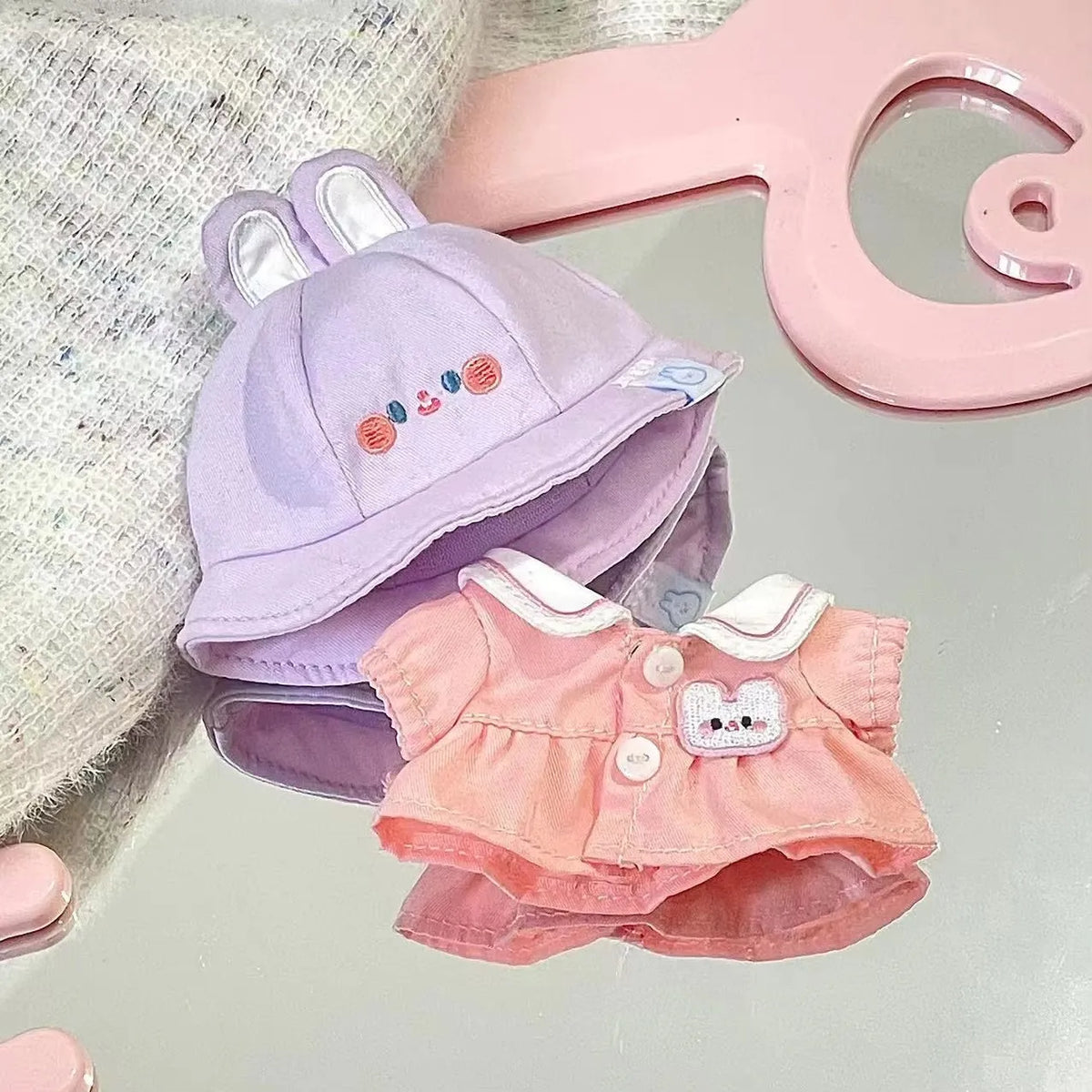Labubu Skirt and Hat Set