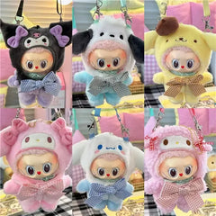 MINISO Labubu Kuromi Kitty Outfit Set